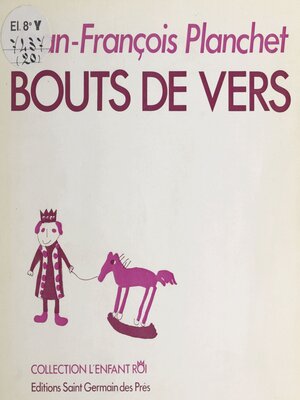 cover image of Bouts de vers